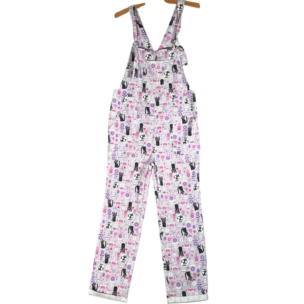 Her Universe Kiki's Delivery Service Overalls Size S Jiji‎ Cat All Over Print